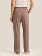 Wood Rosa Long-Sleeve Bamboo Viscose Pajama Set ADELINE