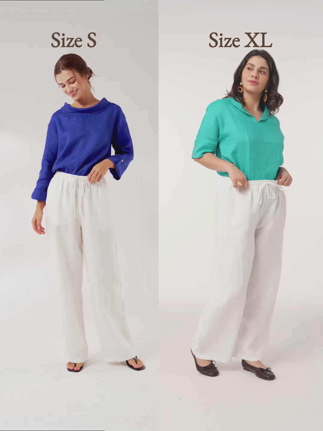 100% Linen Classic Pants LYON – LINTICO