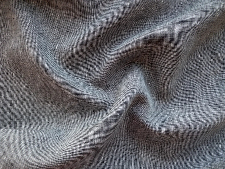 Neutral grey Lintico linen dress